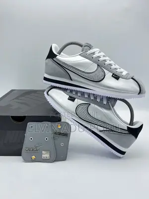 Nike Cortez Premium Metallic Silver
