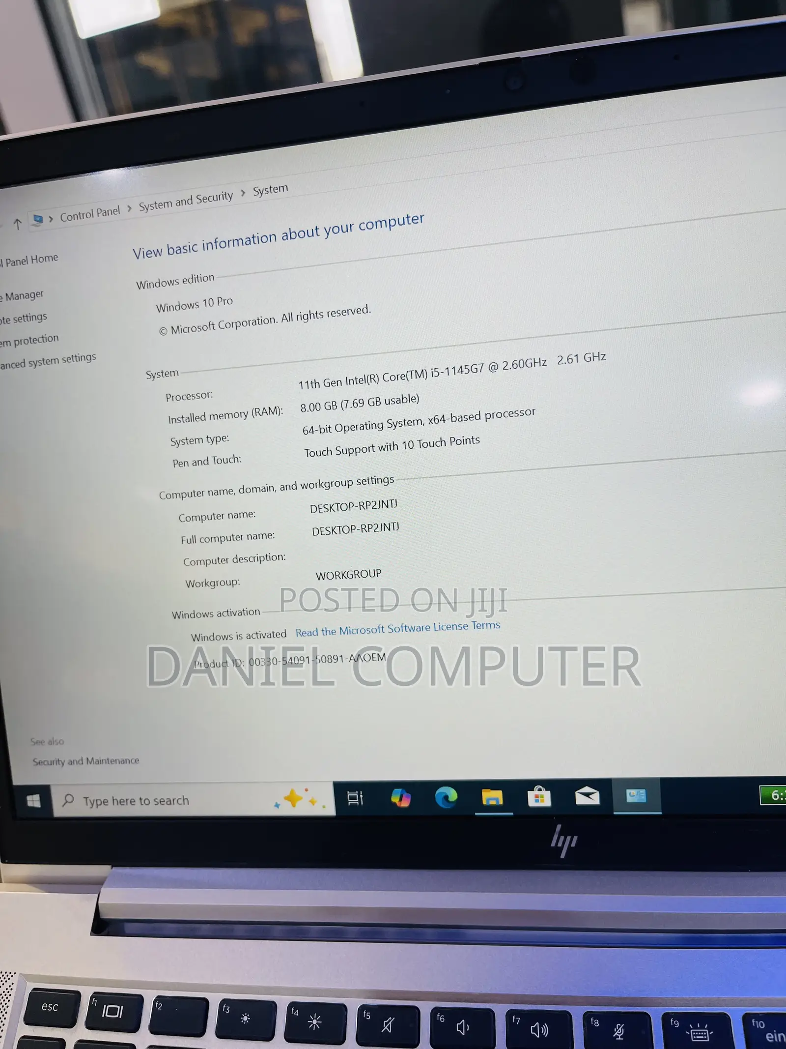 Laptop HP EliteBook 840 G6 8GB Intel Core i5 SSD 256GB
