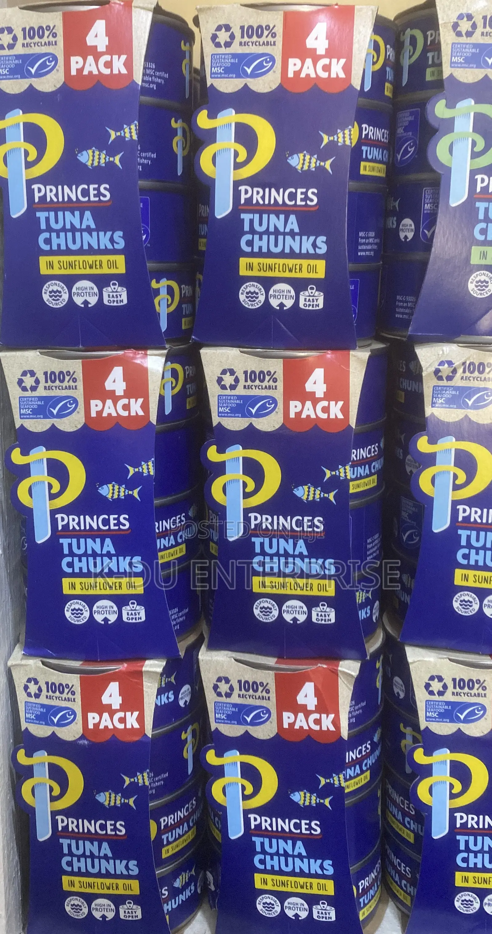 Princess Tuna Chunks 4 in 1