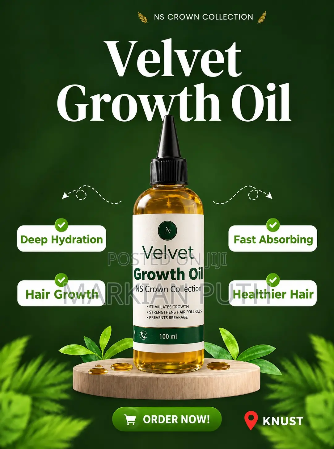 Velvet Hair Oil