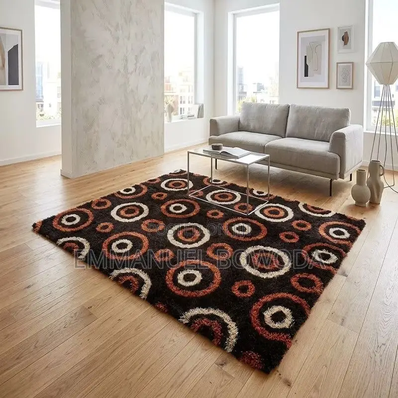 Quality Shaggy Fluffy Center Carpet 160x230 Cm