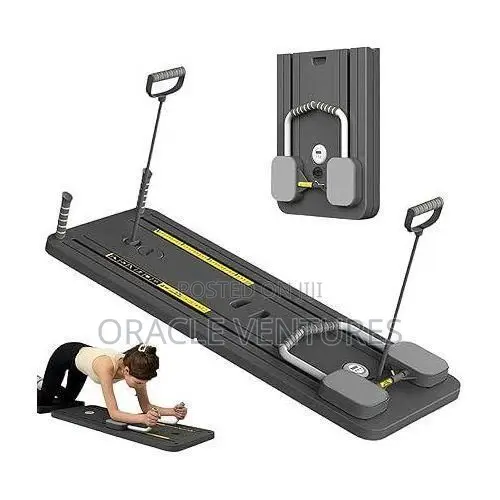 Multifunctional Pilates Abdominal Training Board - Gray /Black