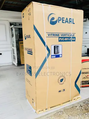 Zealous Display Fridge Double Door 690L Pearl Black