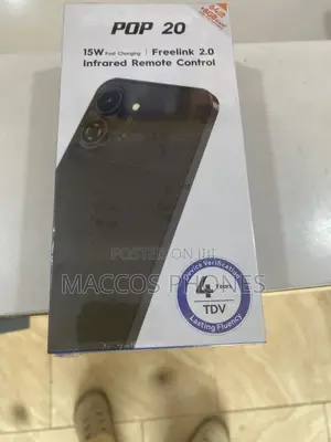 New Tecno Pop 20 128 GB Black
