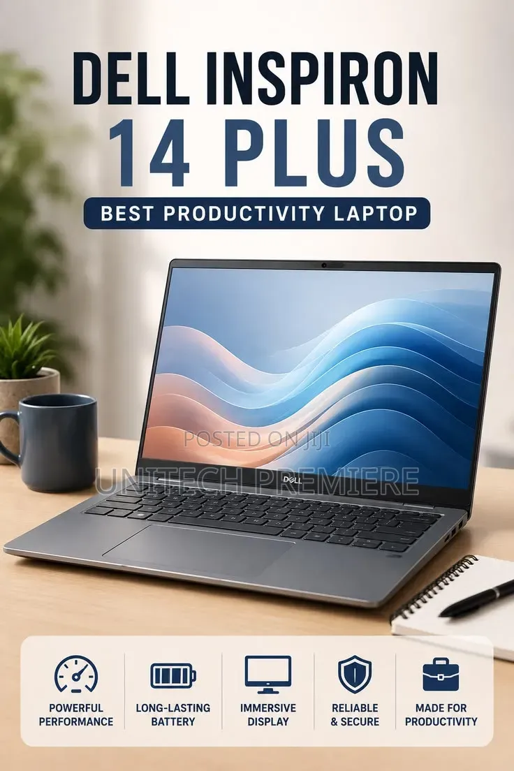 New Laptop Dell Plus 14 16GB Intel Core Ultra 7 SSD 1T