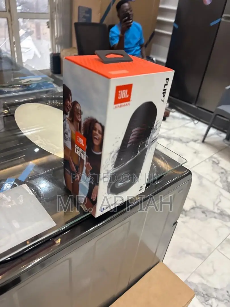 Get Unique JBL Flip 7 Wireless Bluetooth Speaker(Black)Waterproof 