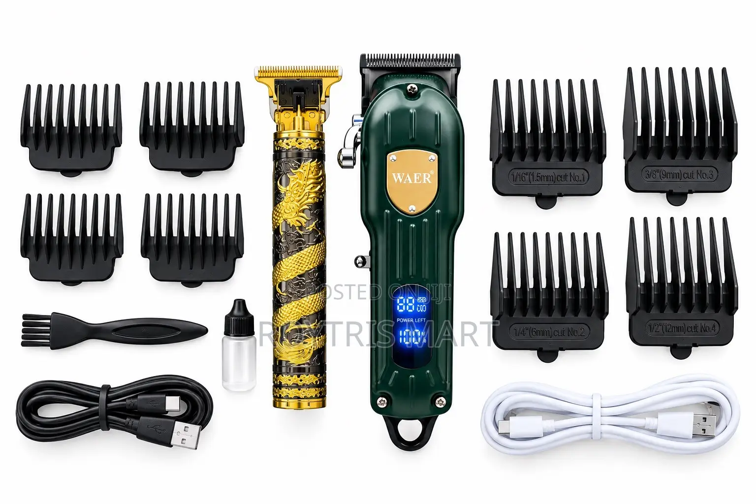WAER Professional 2-in-1 Clipper
