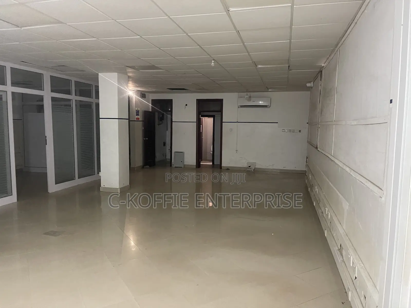 1,200 SQM Showroom at North Kaneshie Industrial Area for Rent