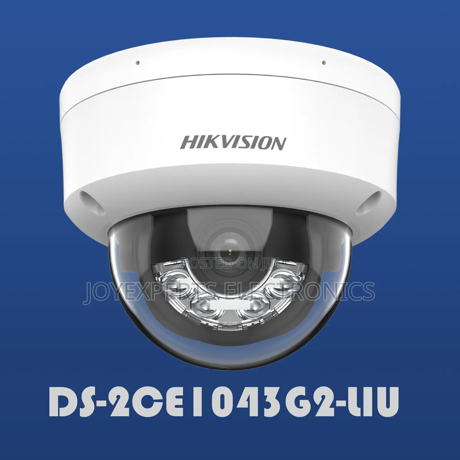 Hikvision 2MP Smart Hybrid Light Dome IP Camera (DS-2CD1123G2-LIU)