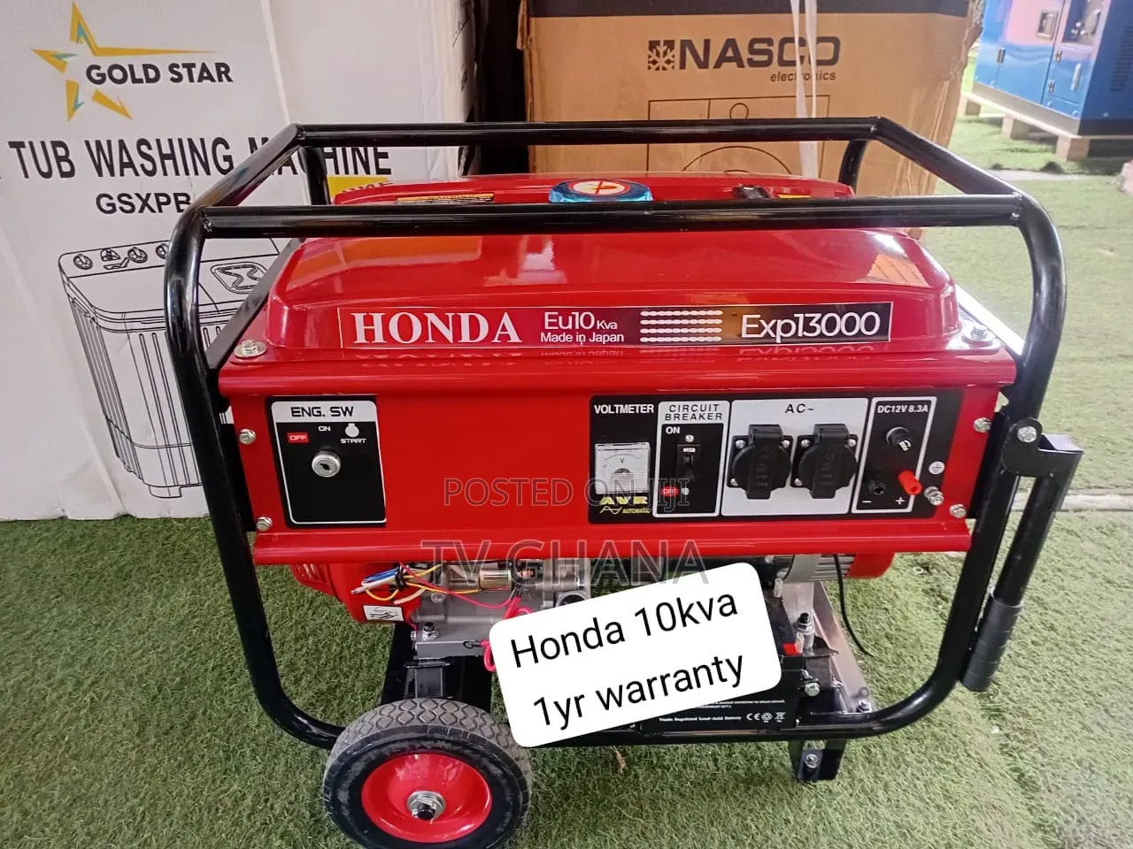 Honda 10KVA Powerful Petrol Generator – Heavy Duty, Reliable 10kva