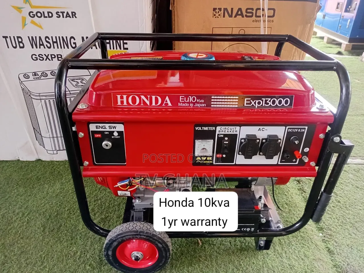 Honda 10KVA Powerful Petrol Generator – Heavy Duty, Reliable 10kva