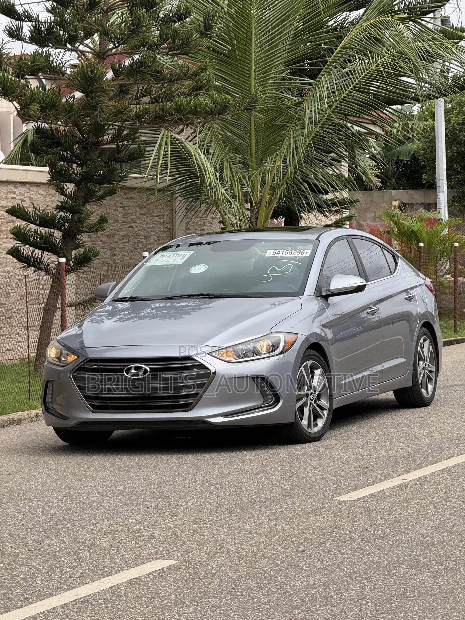 Hyundai Elantra Limited 2018 Silver