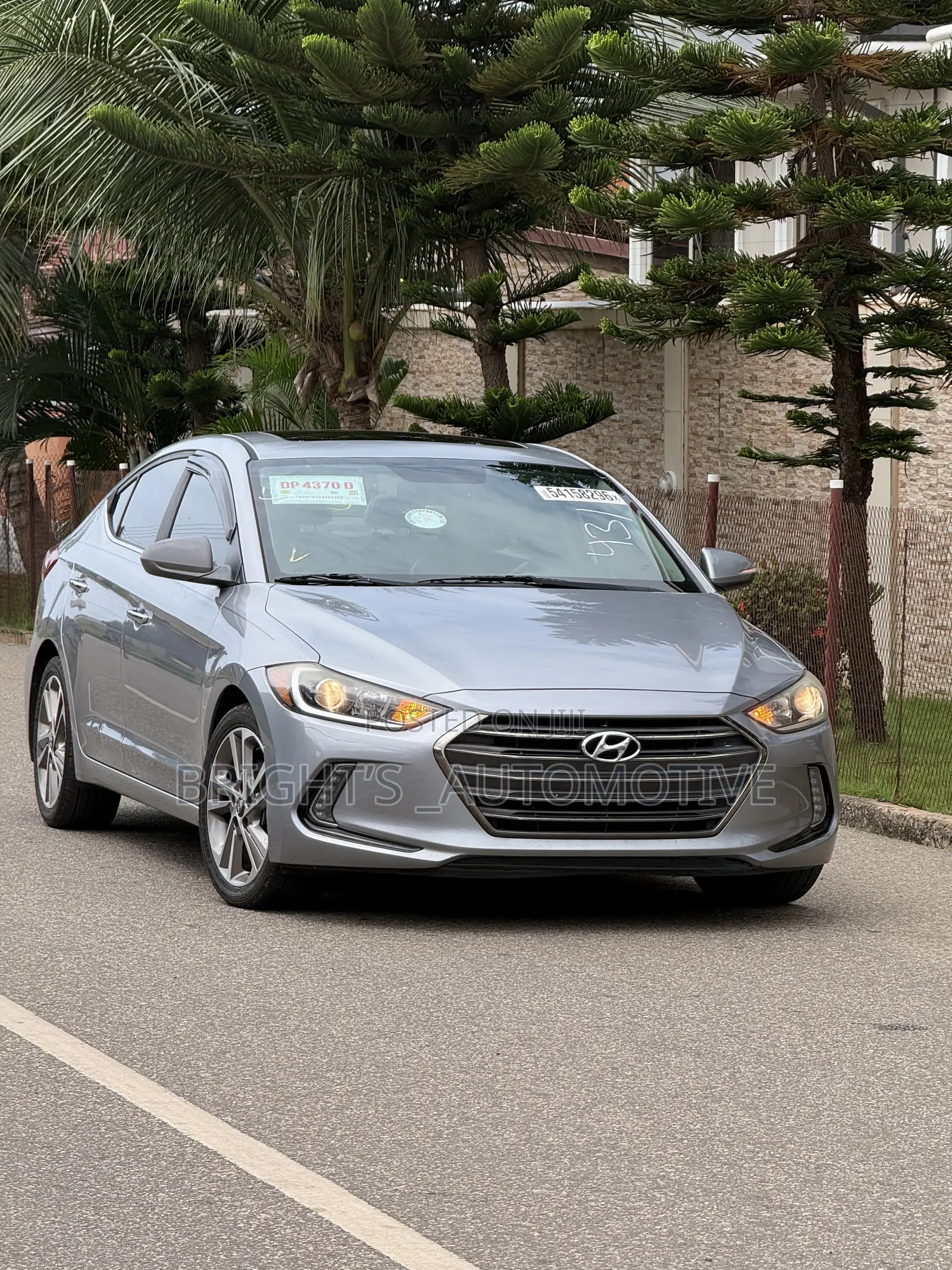 Hyundai Elantra Limited 2018 Silver