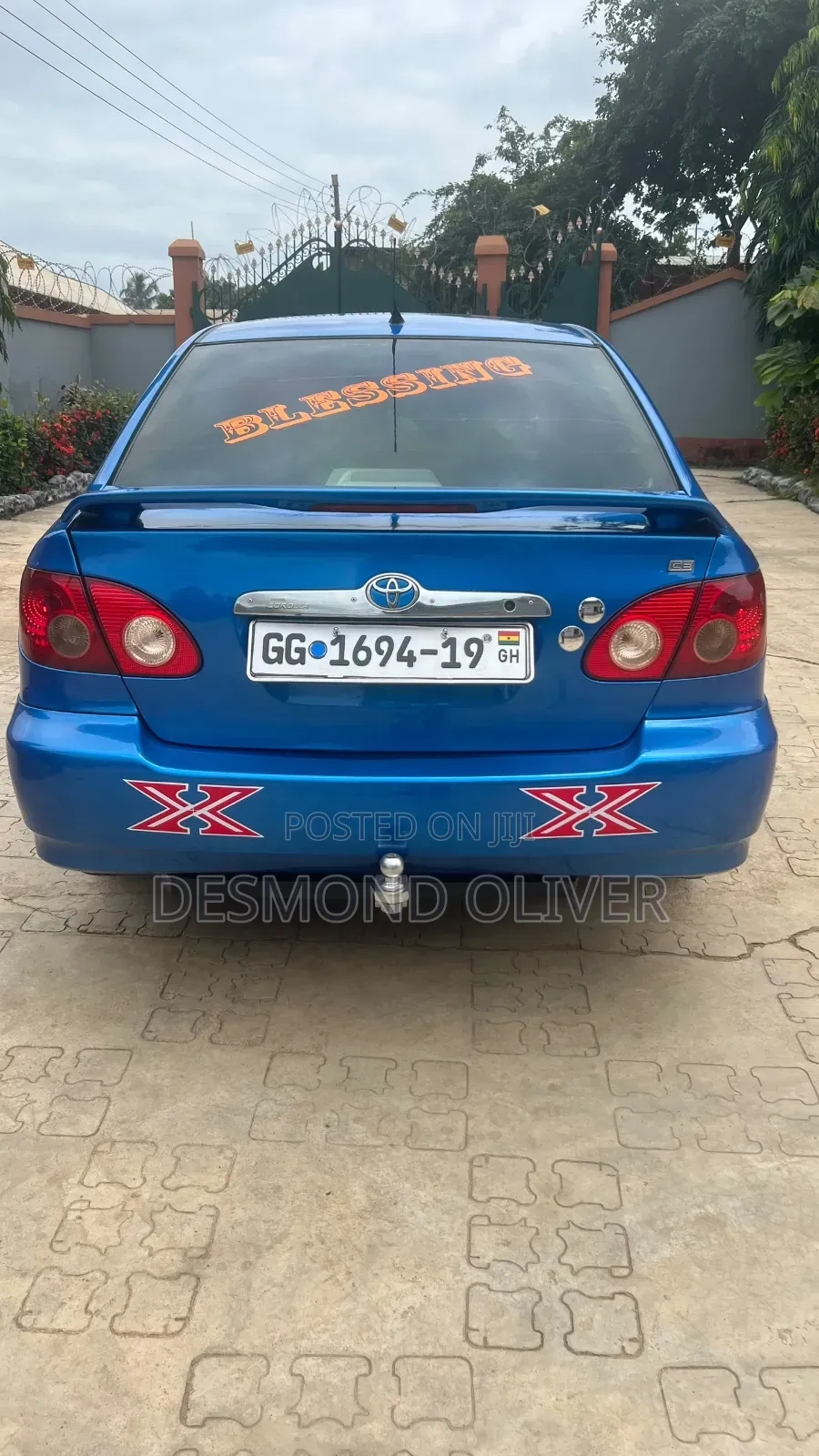Toyota Corolla LE 2007 Blue