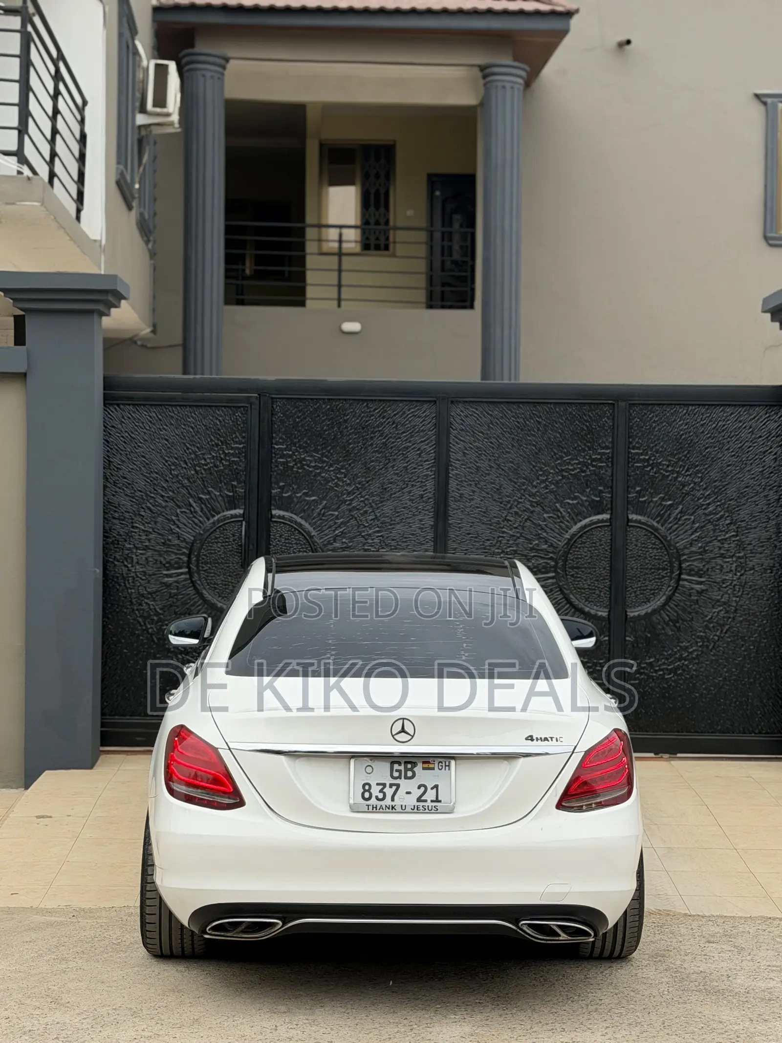 Mercedes-Benz C300 Luxury 4Matic Sedan AWD (2.0L 4cyl 7A) 2016 White