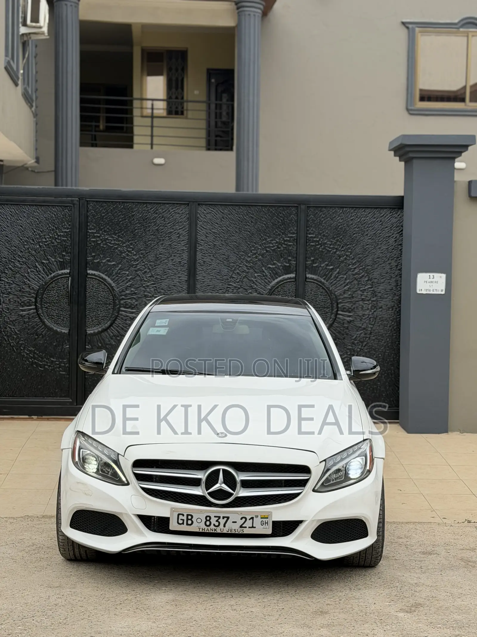 Mercedes-Benz C300 Luxury 4Matic Sedan AWD (2.0L 4cyl 7A) 2016 White