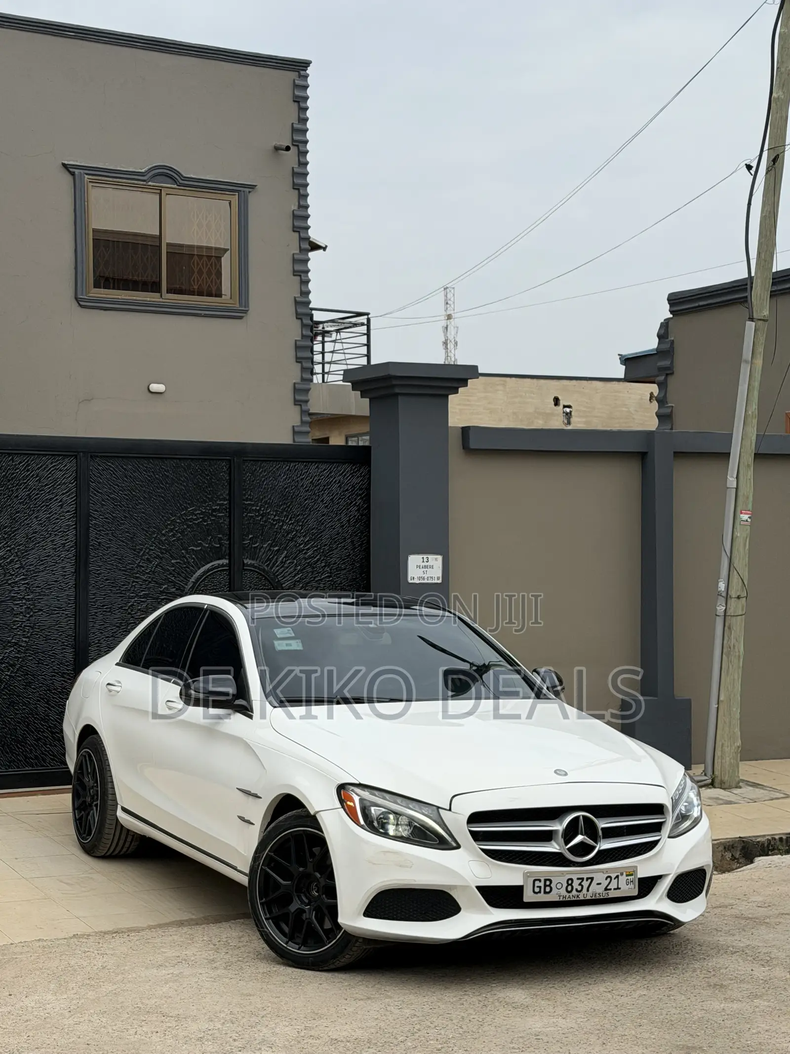 Mercedes-Benz C300 Luxury 4Matic Sedan AWD (2.0L 4cyl 7A) 2016 White