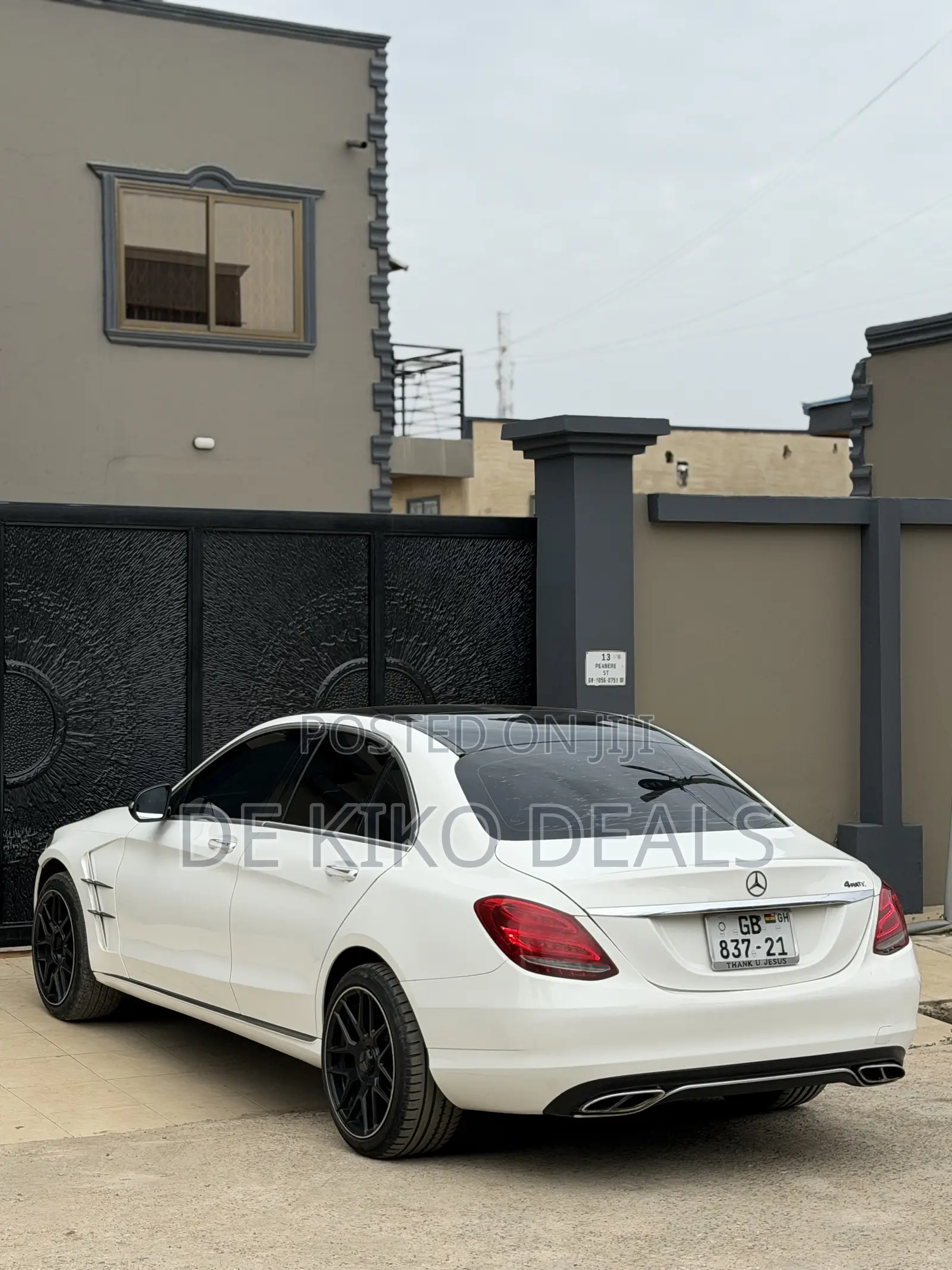 Mercedes-Benz C300 Luxury 4Matic Sedan AWD (2.0L 4cyl 7A) 2016 White