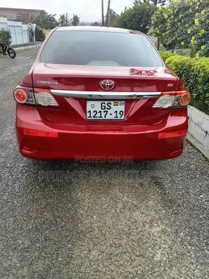 Toyota Corolla S 4dr Sedan (1.8L 4cyl 4A) 2012 Red