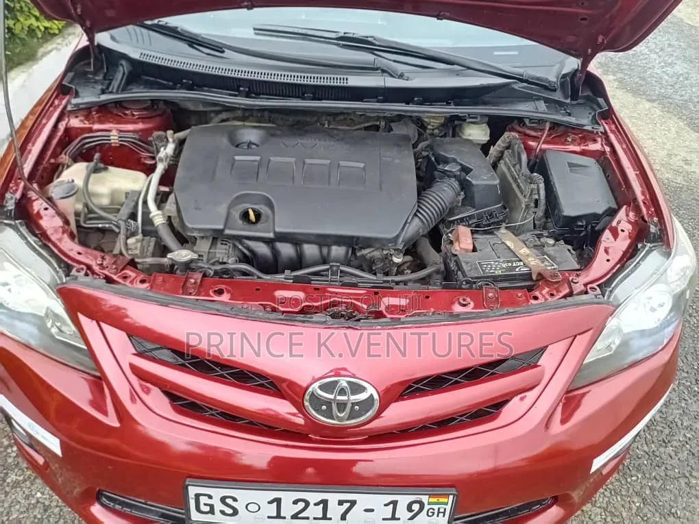 Toyota Corolla S 4dr Sedan (1.8L 4cyl 4A) 2012 Red