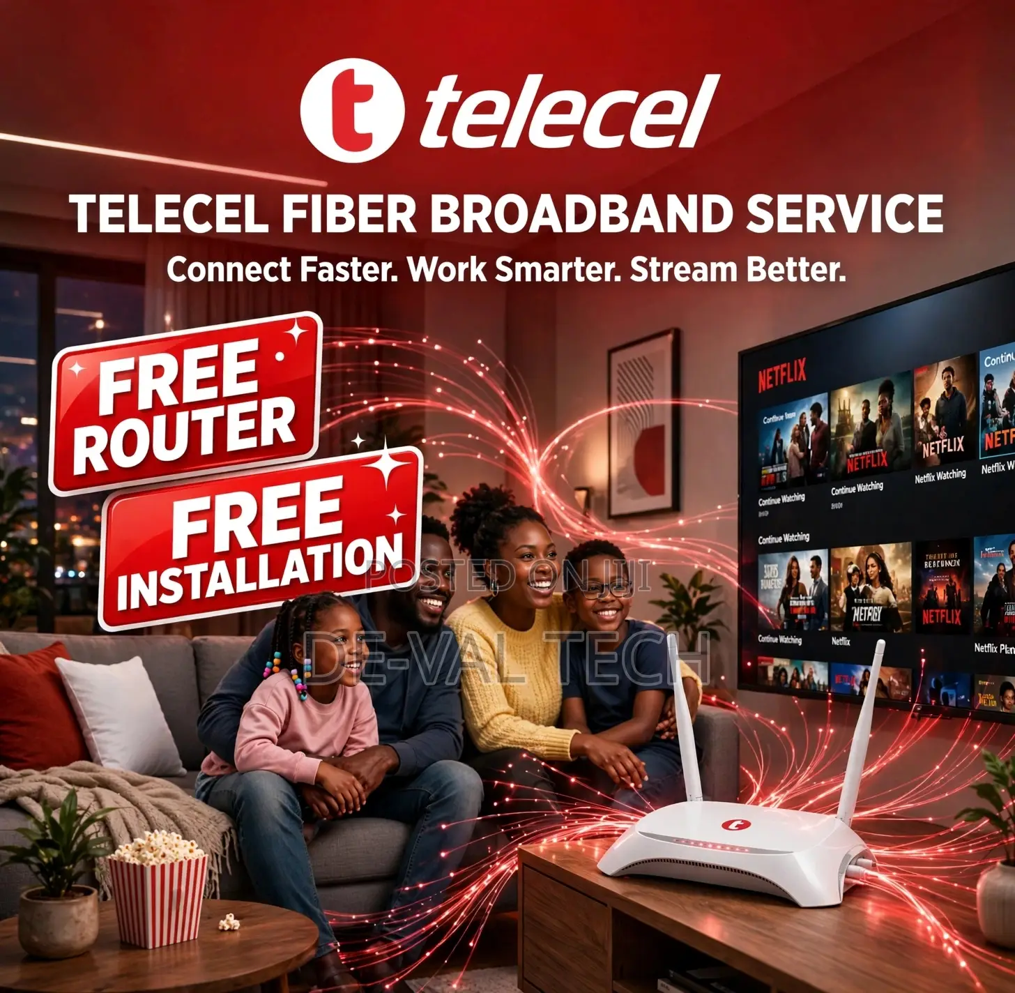 Telecel Fiber Broadband