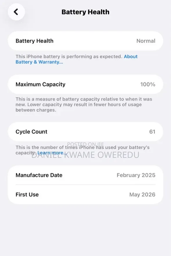 New Apple iPhone 16 Pro Max 256 GB Black