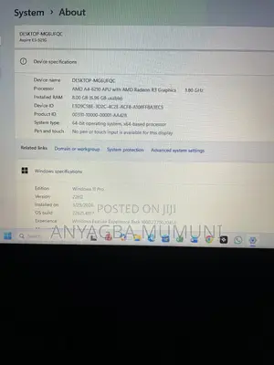 Laptop Acer Aspire 5 8GB AMD Ryzen 5 HDD 512GB