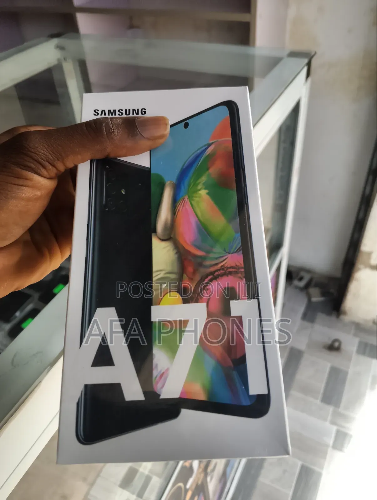 New Samsung Galaxy A71 128 GB Black