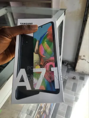 New Samsung Galaxy A71 128 GB Black