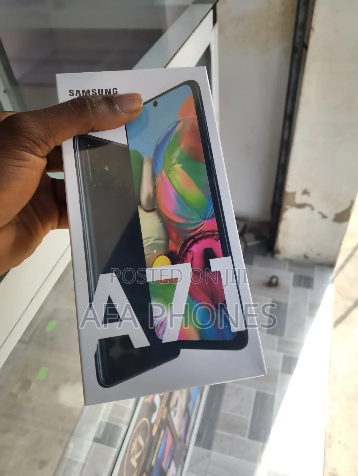 New Samsung Galaxy A71 128 GB Black