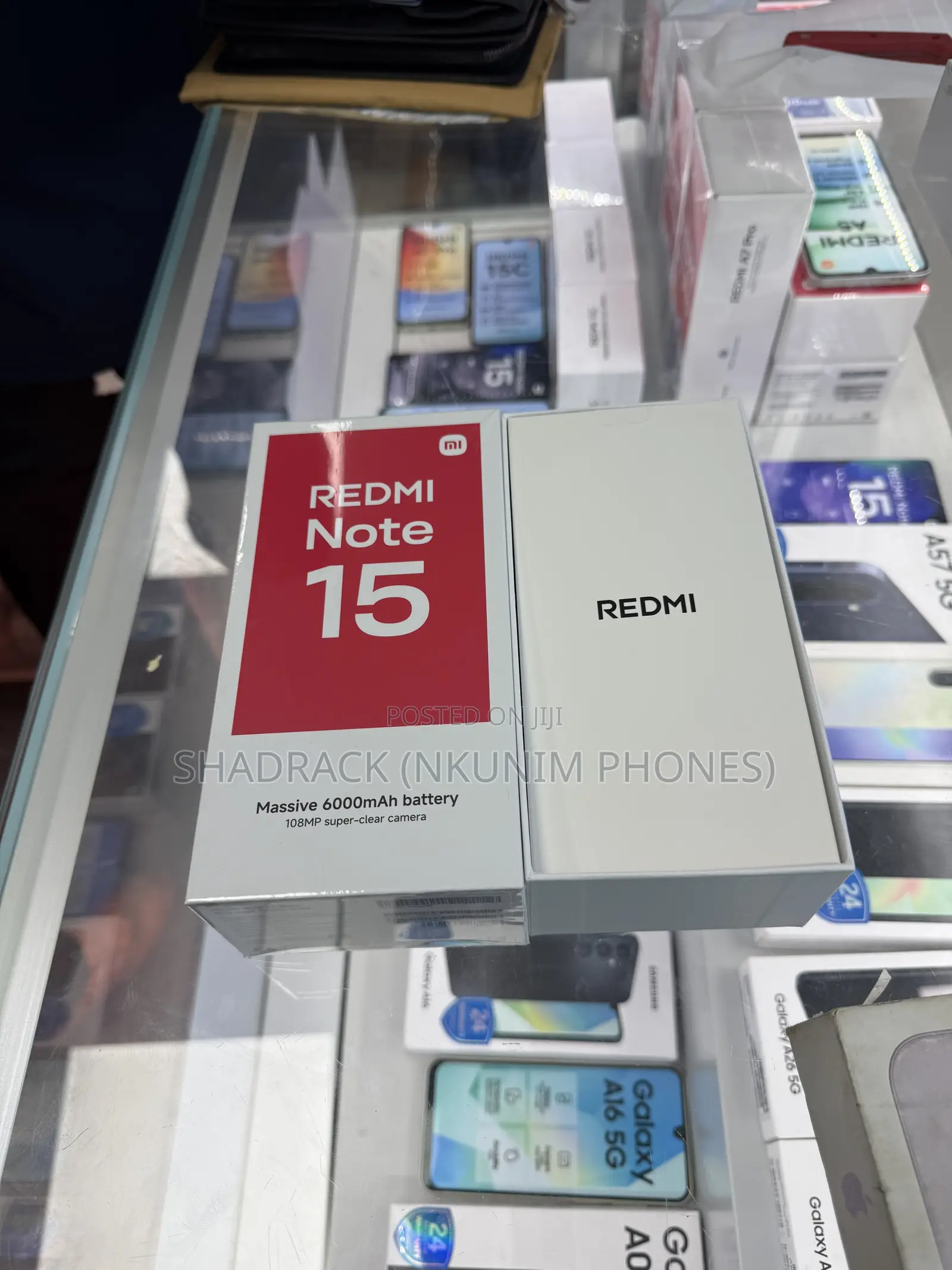 New Xiaomi Redmi Note 15 128 GB Black