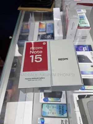 New Xiaomi Redmi Note 15 128 GB Black