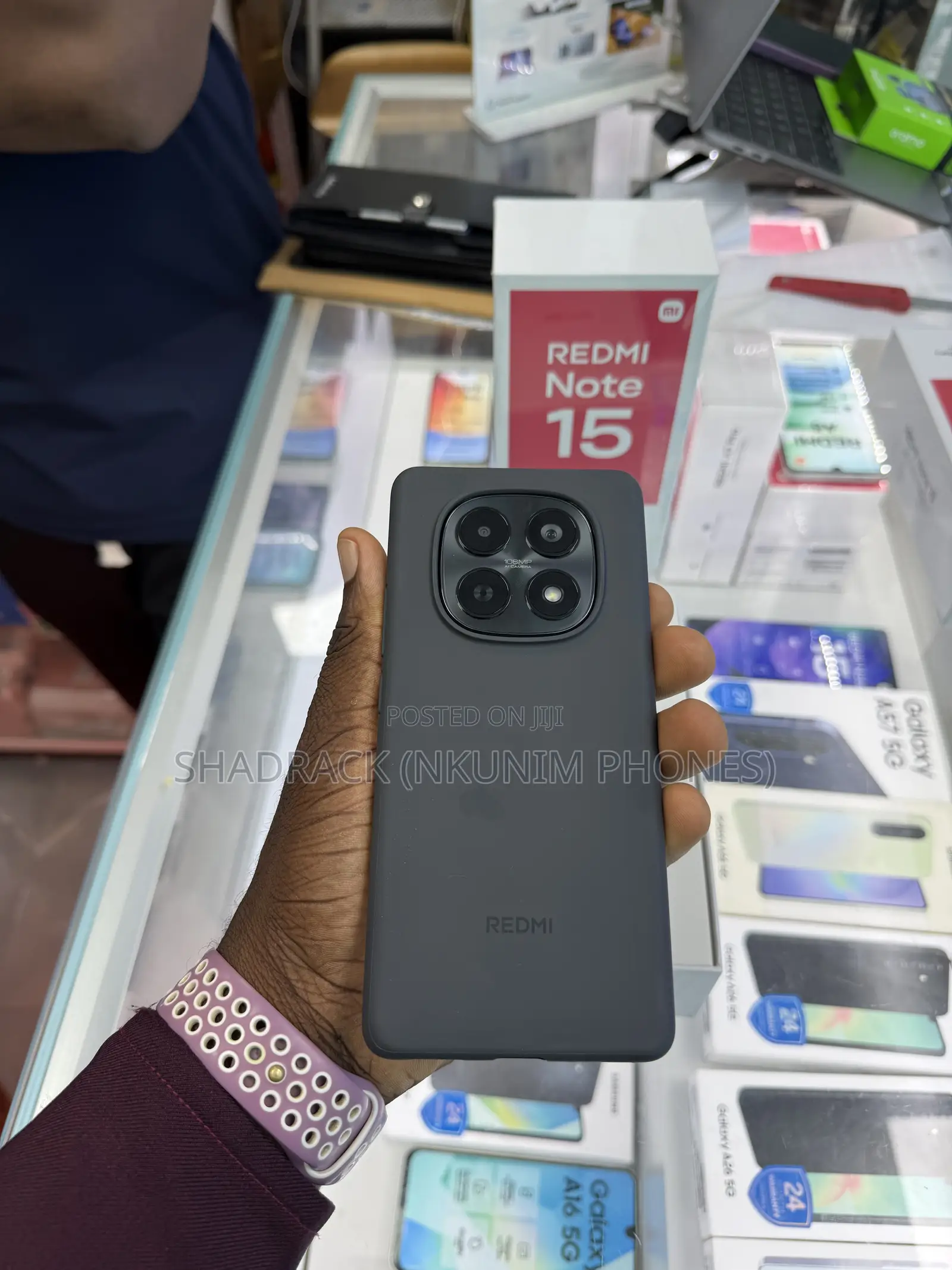 New Xiaomi Redmi Note 15 128 GB Black