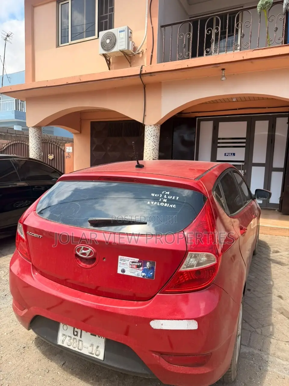 Hyundai Accent 2012 Red