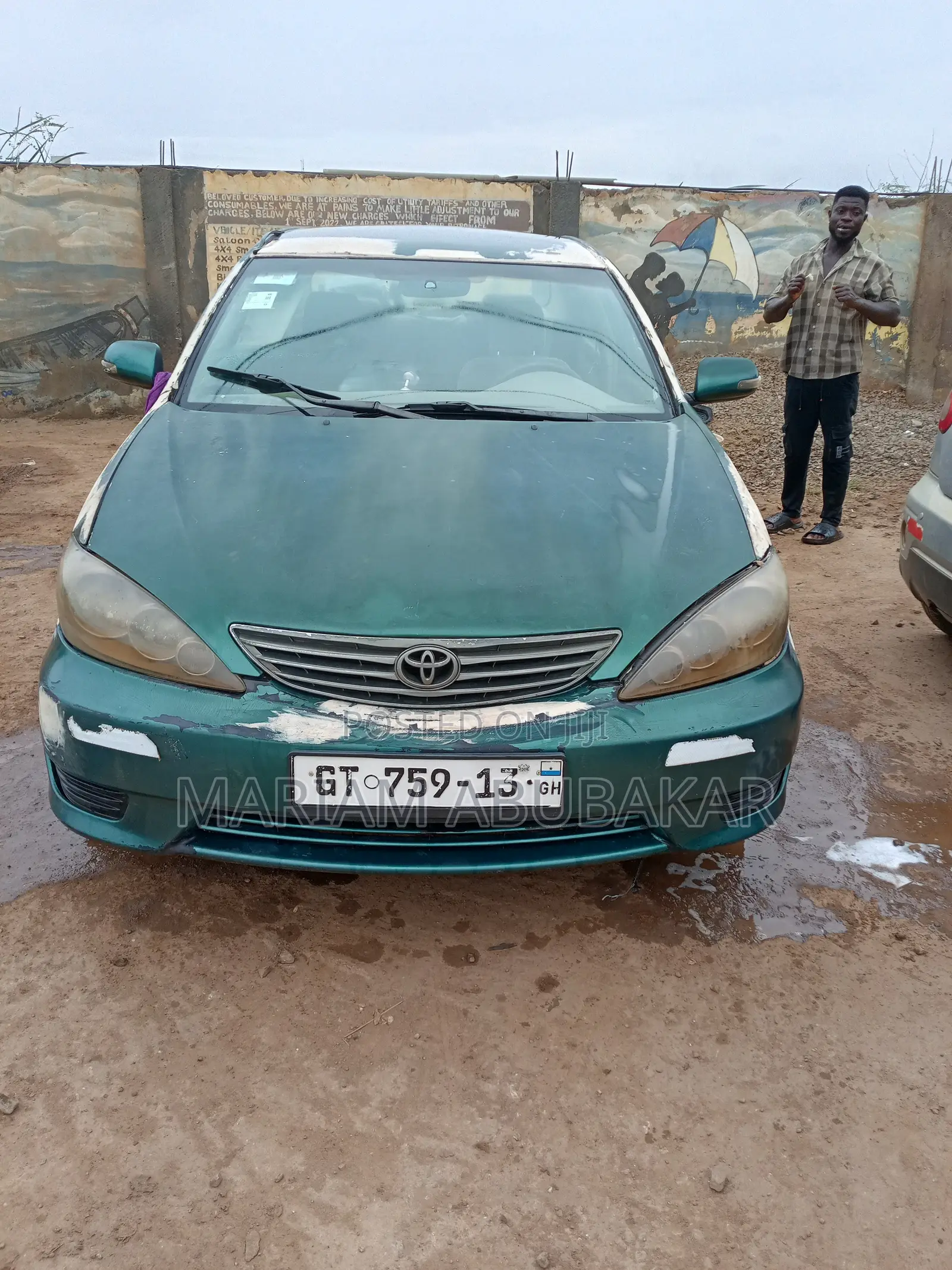 Toyota Camry 2004 Green