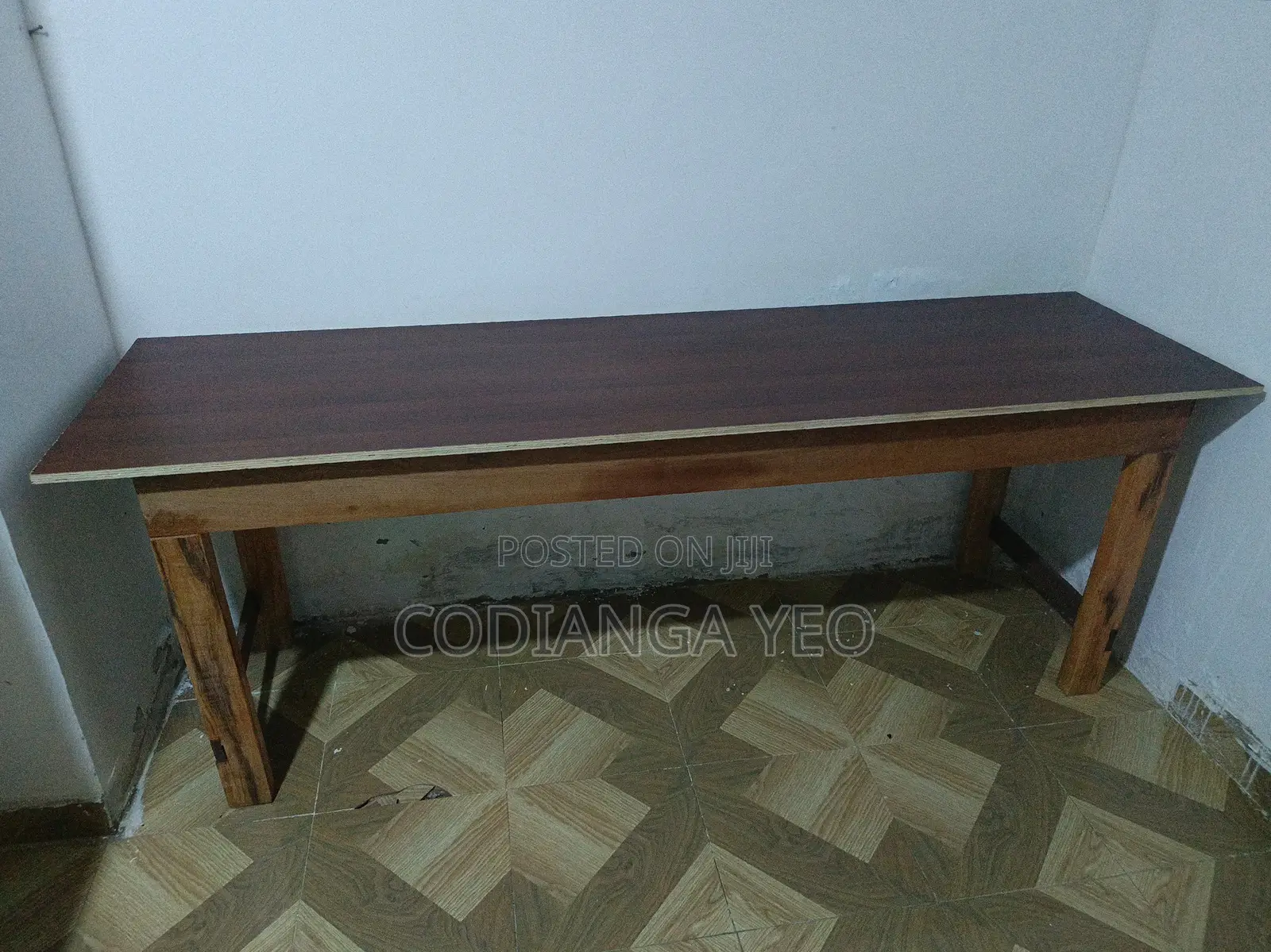 Wooden Table With Top Foreign Wood