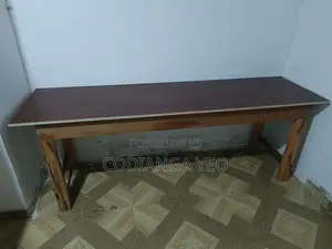 Wooden Table With Top Foreign Wood