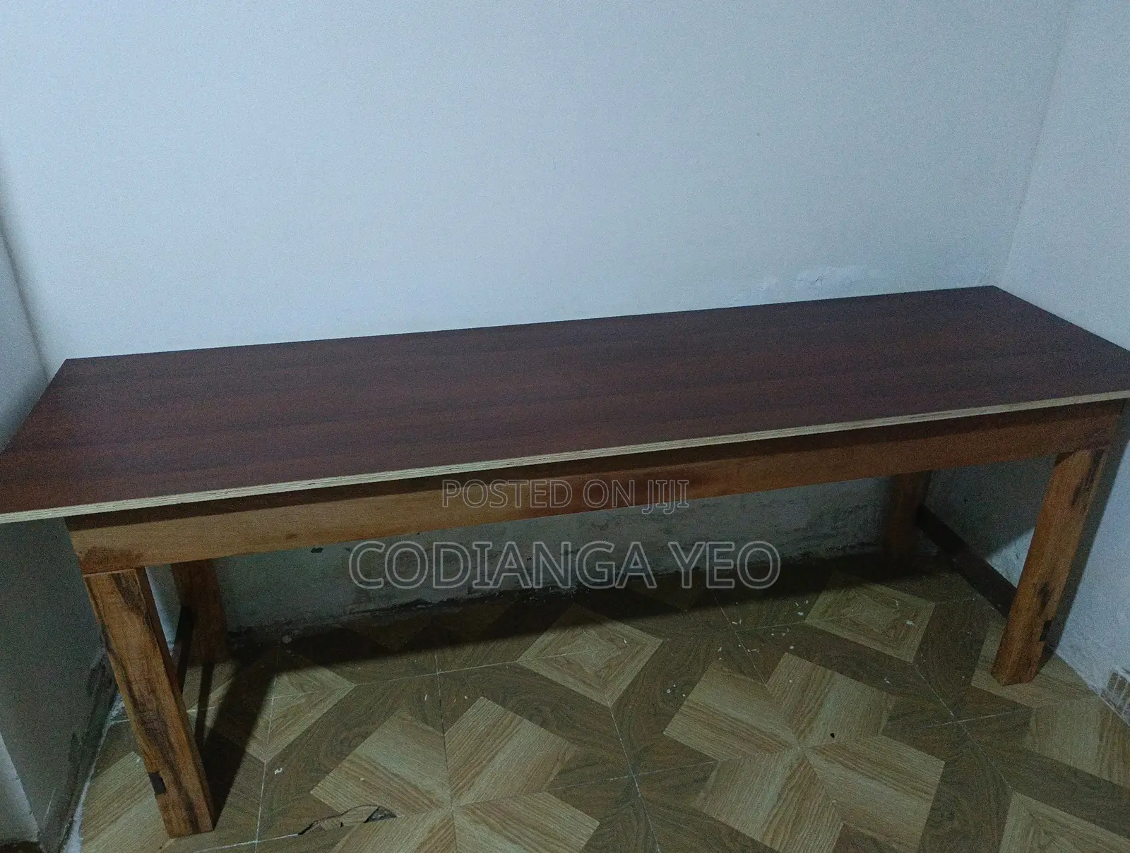 Wooden Table With Top Foreign Wood