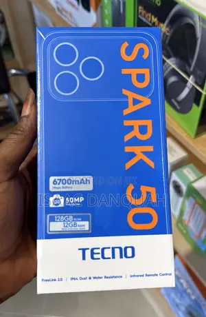 New Tecno Spark 50 128 GB Blue