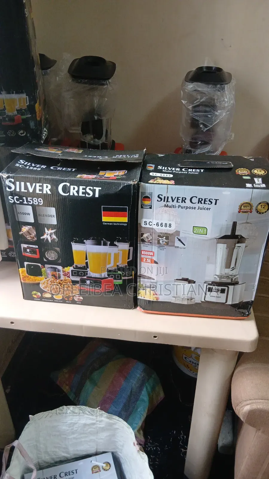 Silver Cris Blender 2 in 1