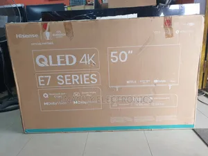 New 2024/25 Qled Hisense 50"uhd HDR Smart Satellite TV