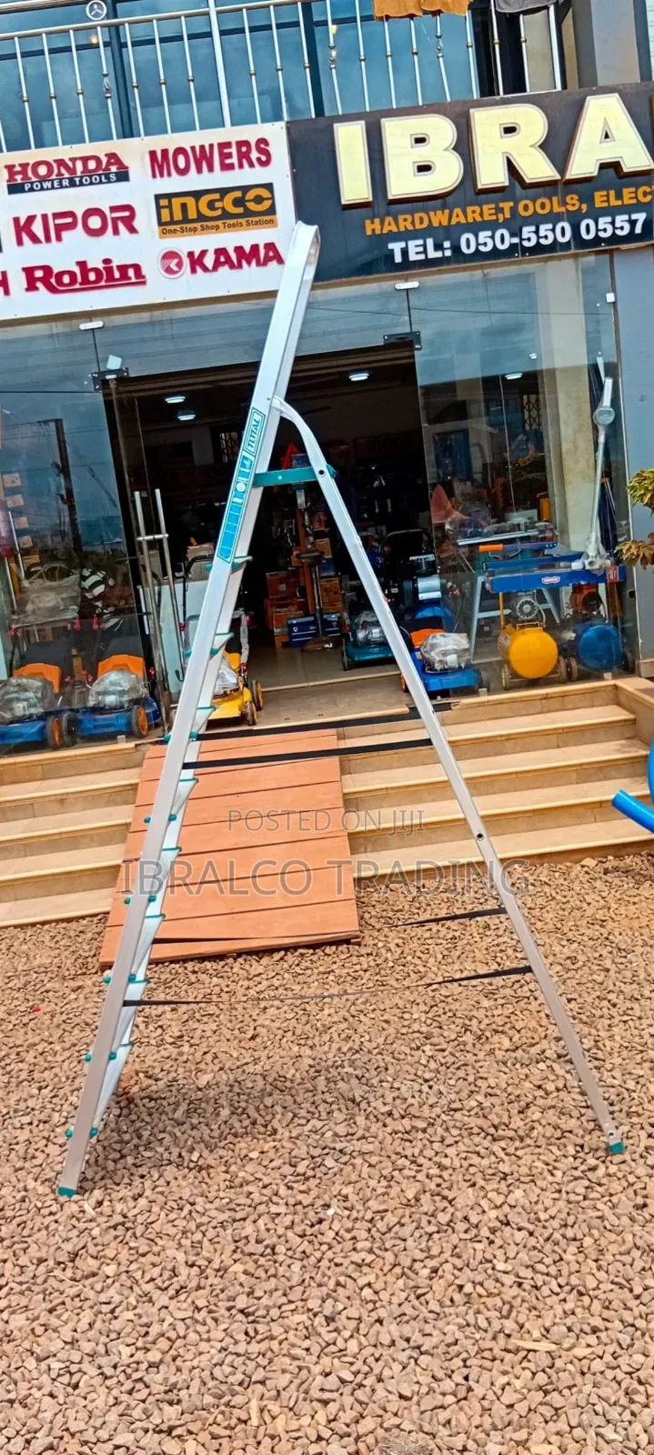 Aluminium Household Ladder (1×9)