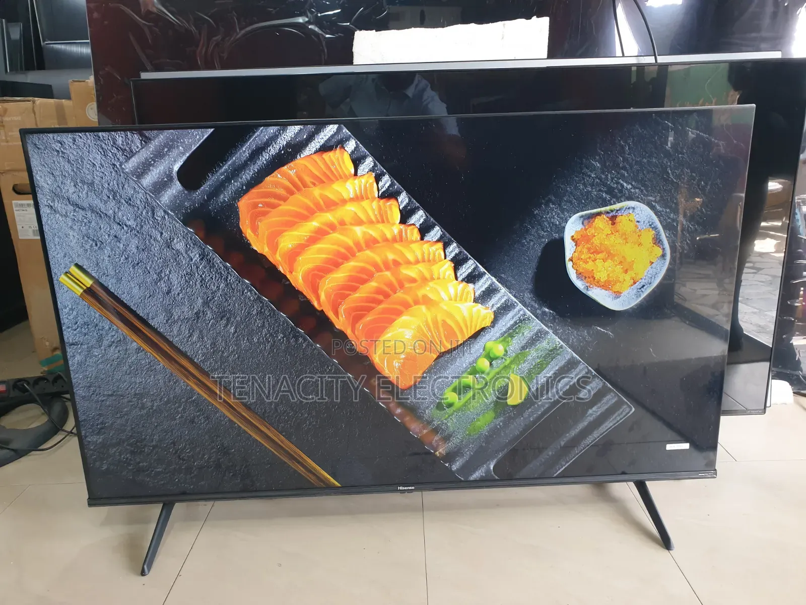 New 2024/25 Qled Hisense 50"uhd HDR Smart Satellite TV