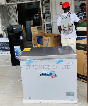 Powerful Cooling Pearl Singledoor 200 Liters Grey Chestfreezer