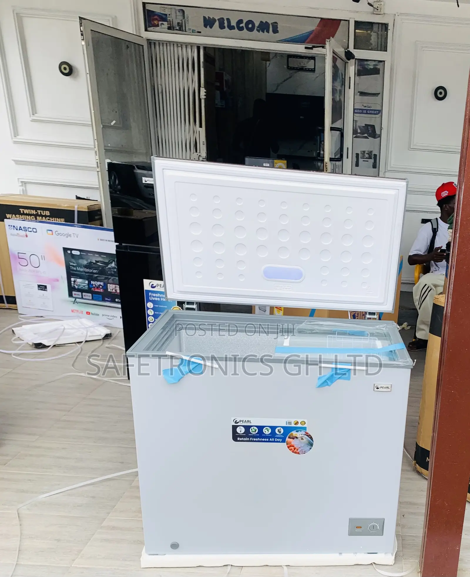 Trust Classic 200 Liters Pearl Singledoor Grey Freezer