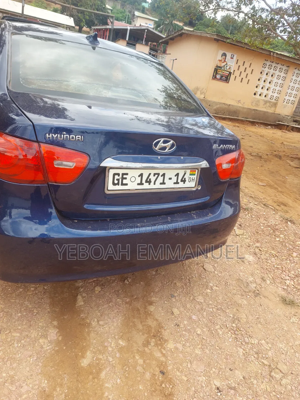 Hyundai Elantra Blue 2010 Blue
