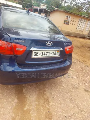 Hyundai Elantra Blue 2010 Blue