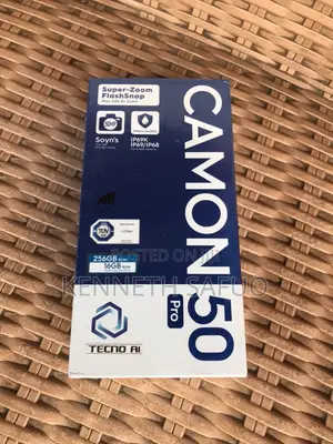 New Tecno Camon 50 Pro 256 GB Gray