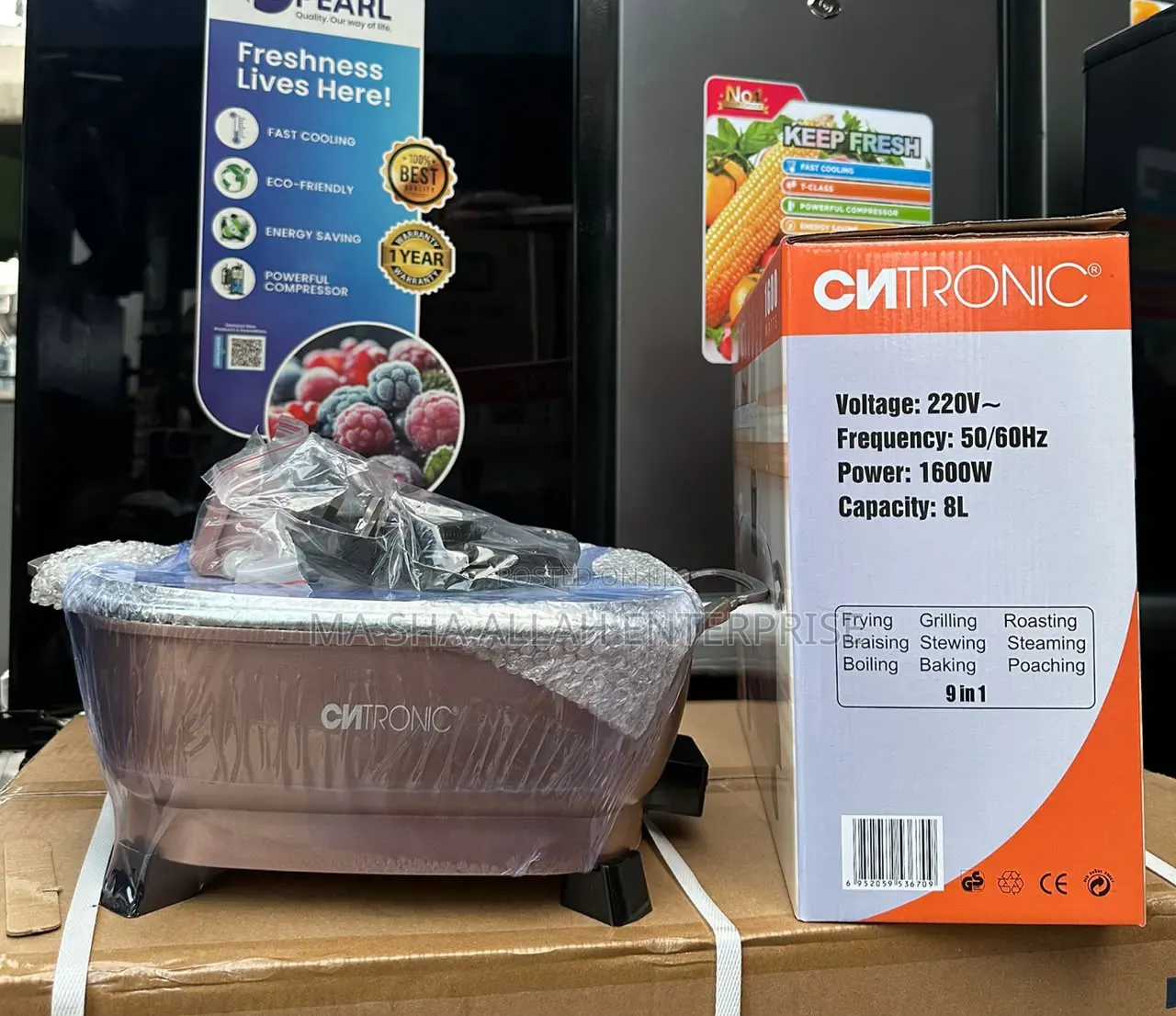 Powerful 8 Liters Multipurpose Cooker