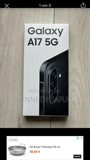 New Samsung Galaxy A17 5G 256 GB Gray